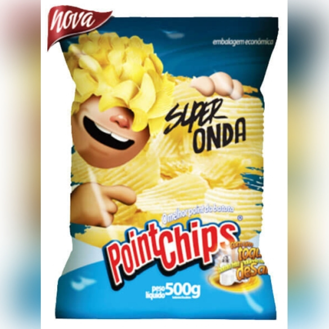 Detalhes do produto Batata Chips Super Onda 500Gr Pointchips Natural