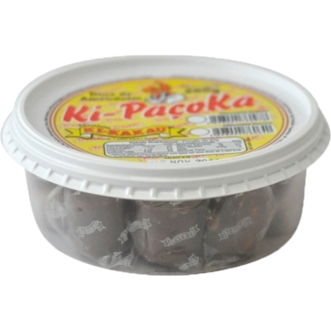 Detalhes do produto Pacoca Cob Choc Rolha Pt 13X20Gr Ki Kaka Chocolate