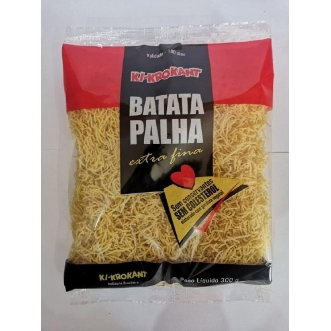 Detalhes do produto Batata Palha Extra Fina 300Gr Ki Krokant .