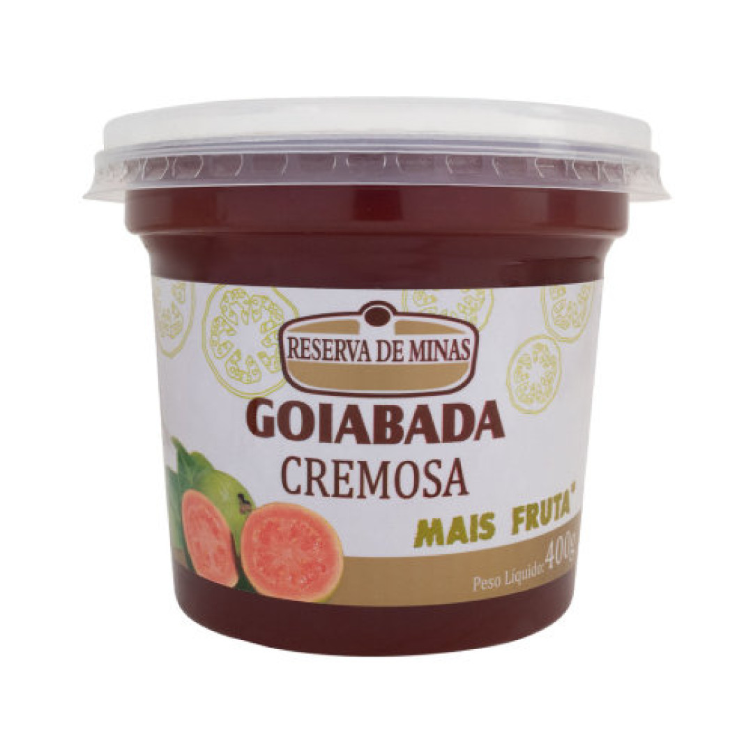 Detalhes do produto Goiabada Cremosa 400Gr Reserva De Minas .