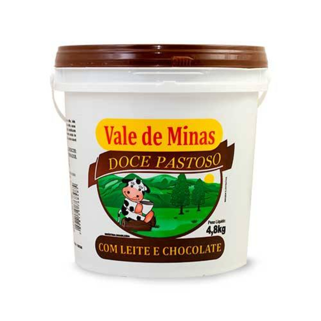 Detalhes do produto Doce Vale De Minas 4,8Kg Leite Chocolate