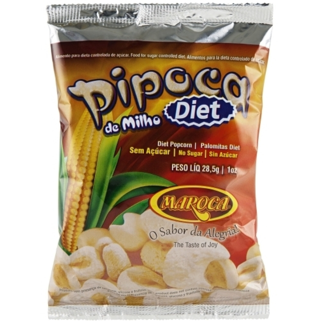 Detalhes do produto Pipoca Diet 28,5Gr Maroca Milho