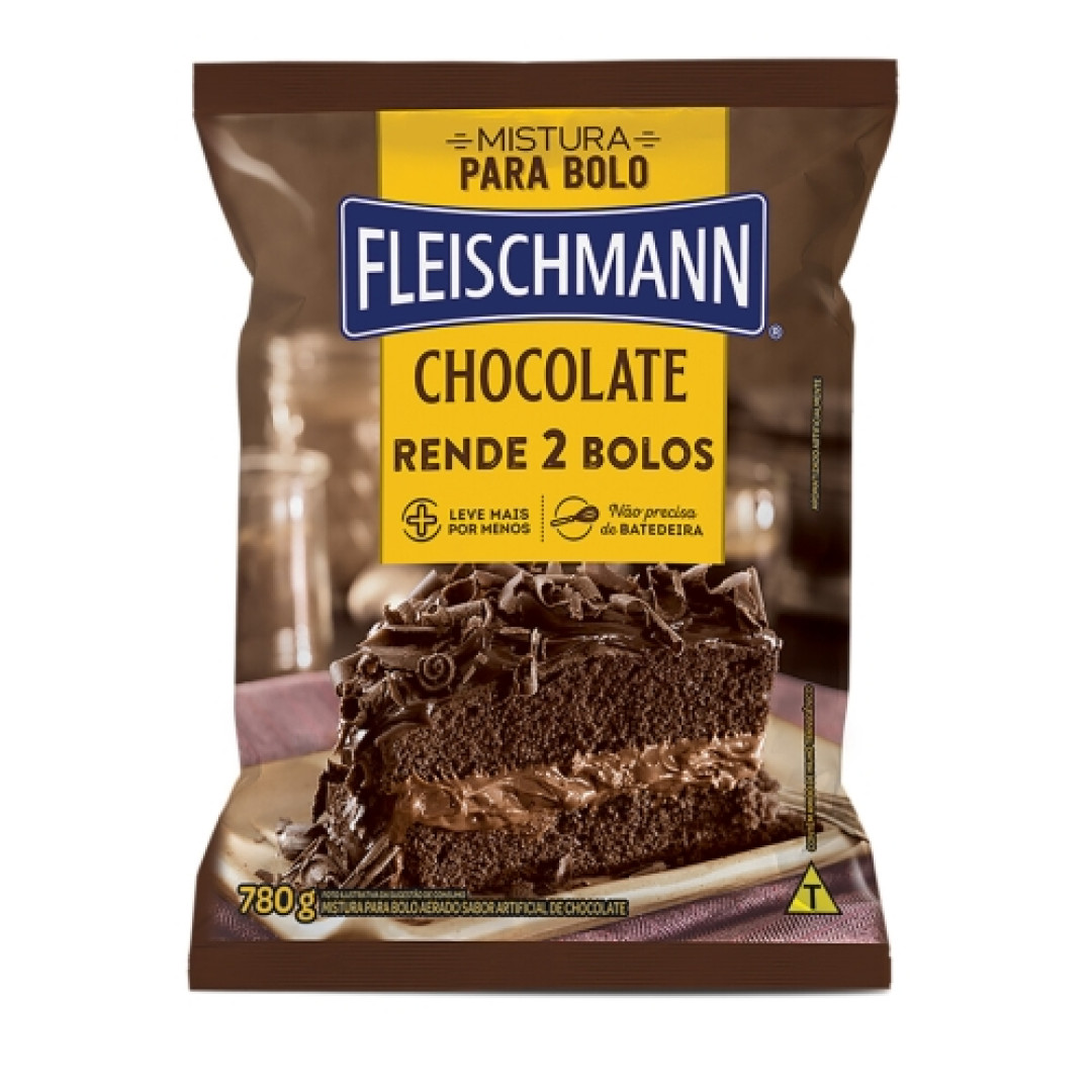 Detalhes do produto Mistura Bolo Fleischmann 780Gr Ovomaltin Chocolate