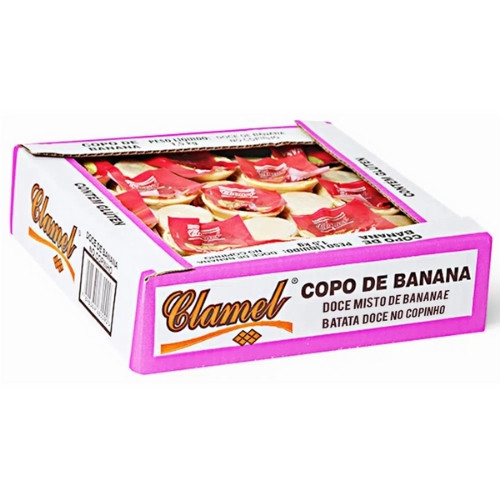 Detalhes do produto Copo Banana Cx 50X30Gr Clamel .
