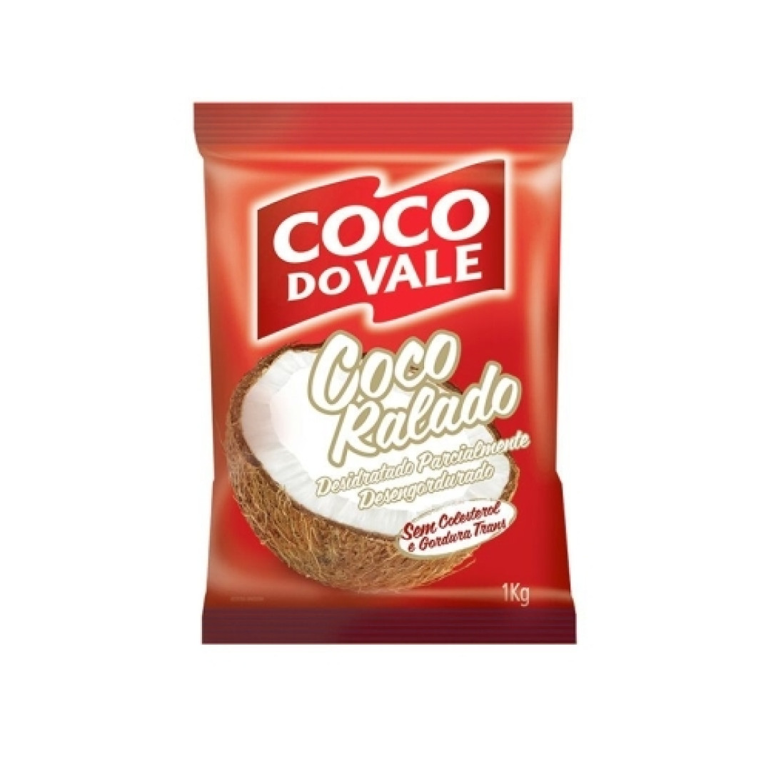 Detalhes do produto Coco Ralado Pc 1Kg Do Vale Desidratado