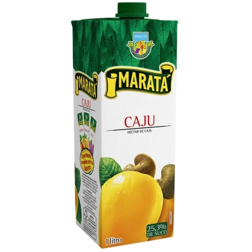 Detalhes do produto Suco Nectar 1L Marata Caju