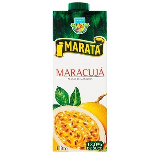 Detalhes do produto Suco Nectar 1L Marata Maracuja