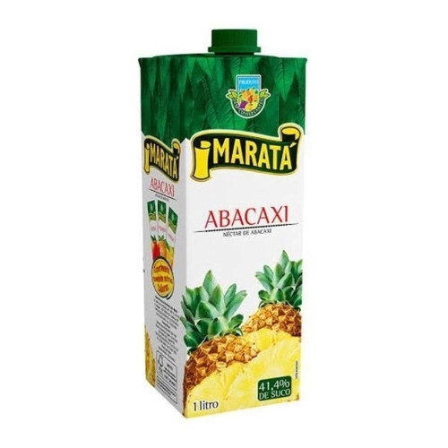 Detalhes do produto Suco Nectar 1L Marata Abacaxi