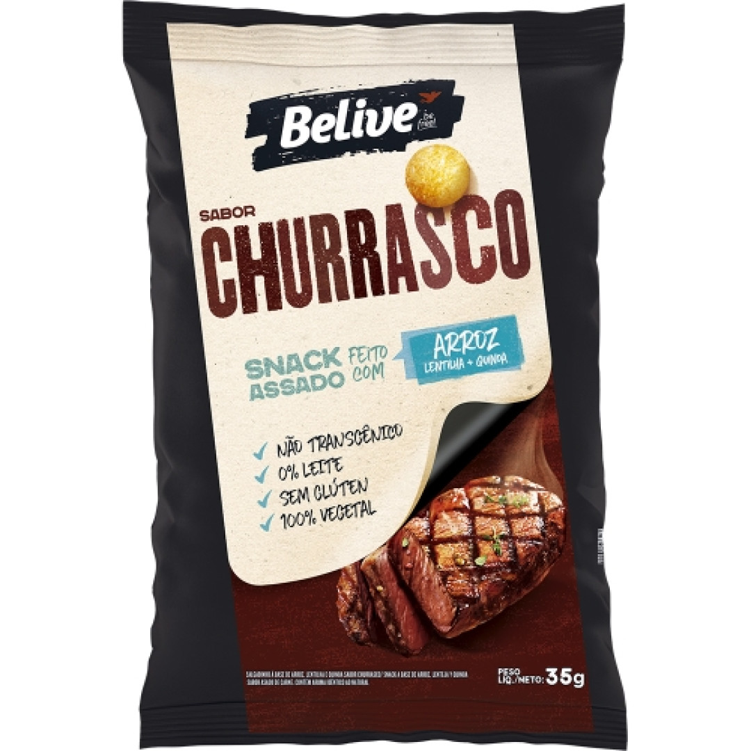 Detalhes do produto Salg Snack 35Gr Belive Churrasco