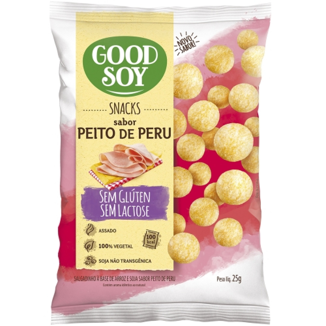 Detalhes do produto Salg Snack 25Gr Goodsoy  Peito Peru