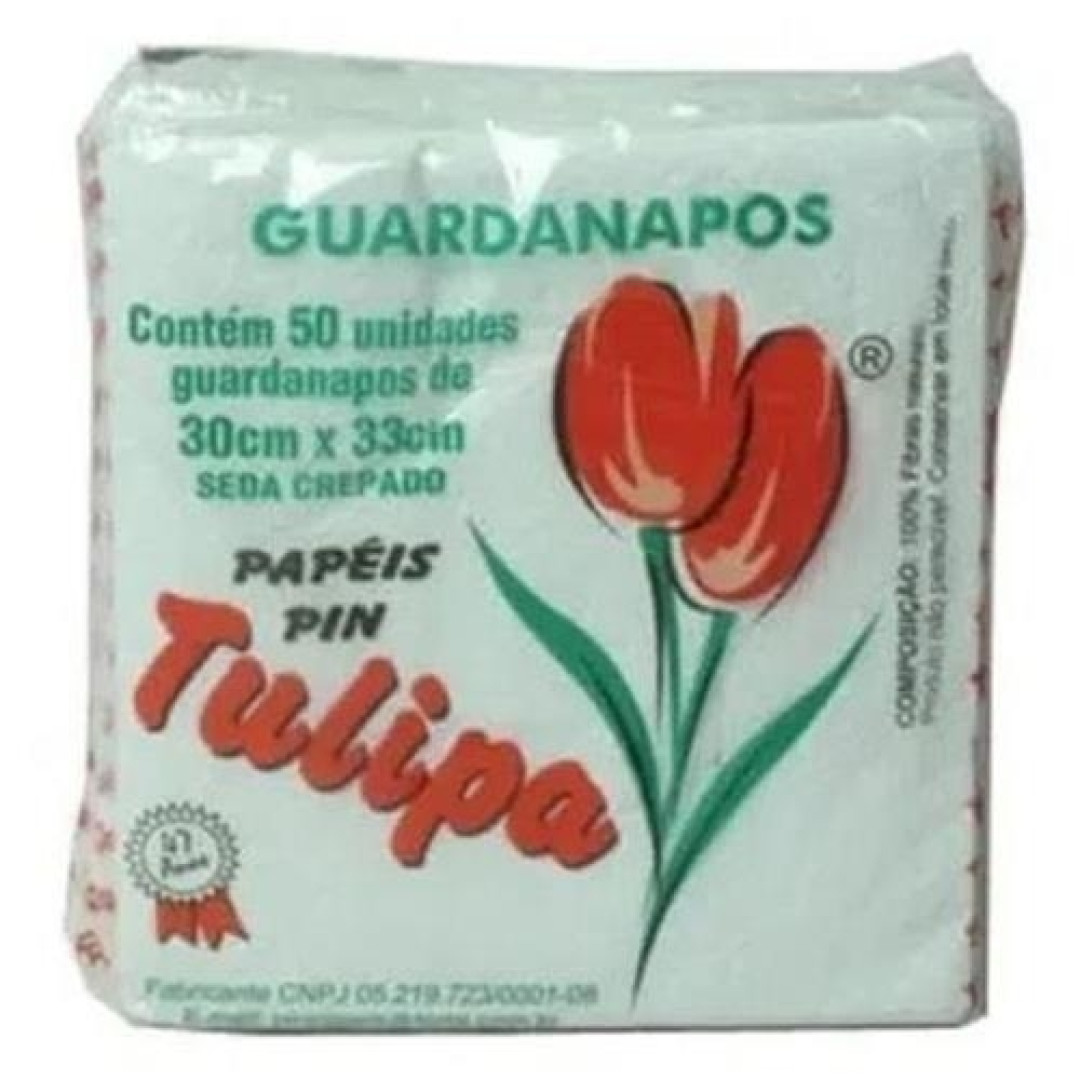 Detalhes do produto Guard Tulipa 30X31Cm 50Un Pin Papeis
 Fibra Natural