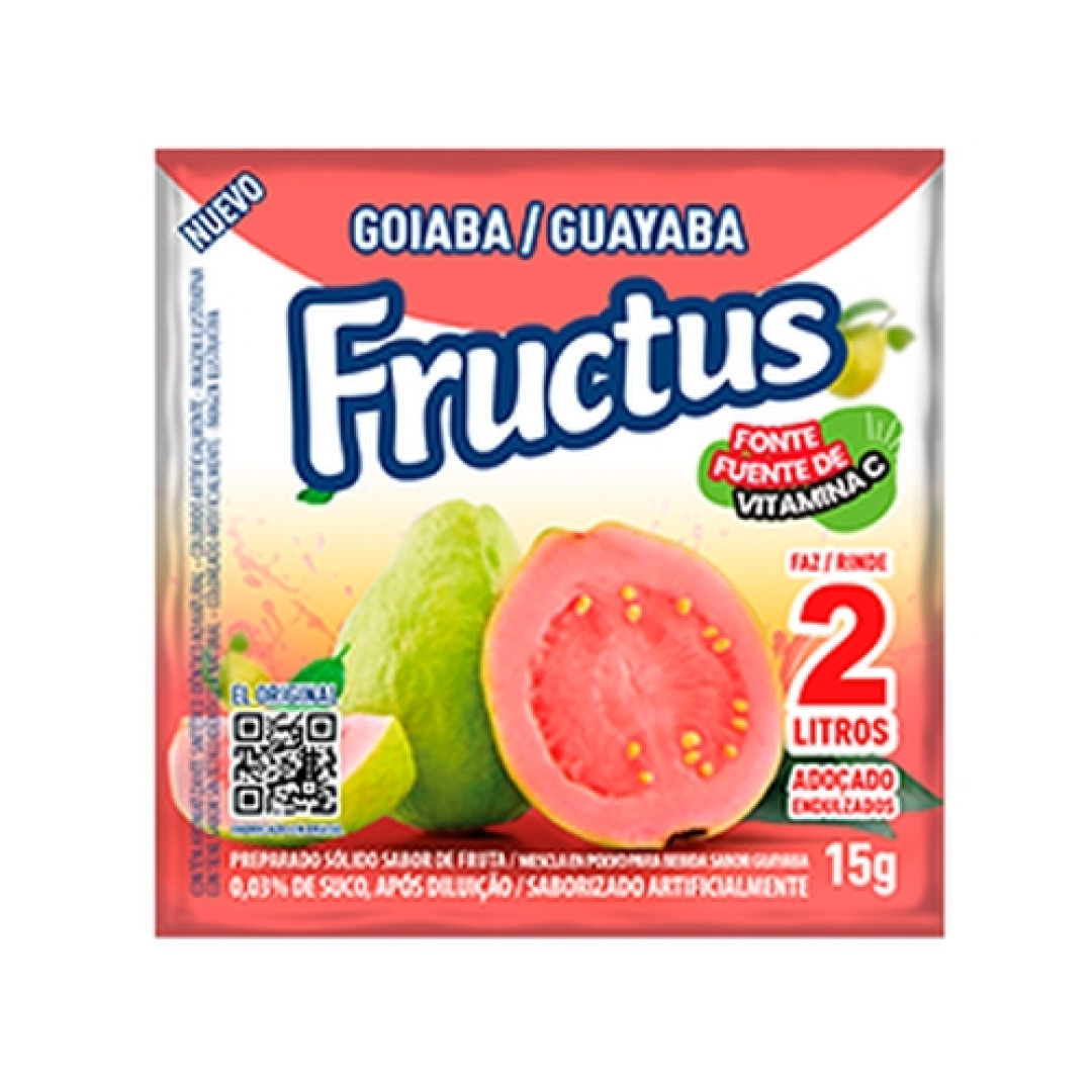 Detalhes do produto Refrc Po Fructus 15Gr (2Lt) Gb Goiaba