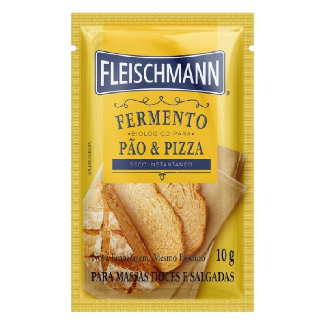 Detalhes do produto Fermento Biologico 10Gr Fleischmann  .