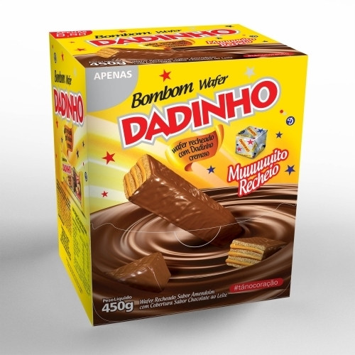Detalhes do produto Bombom Dp 450Gr Dadinho Amendoim