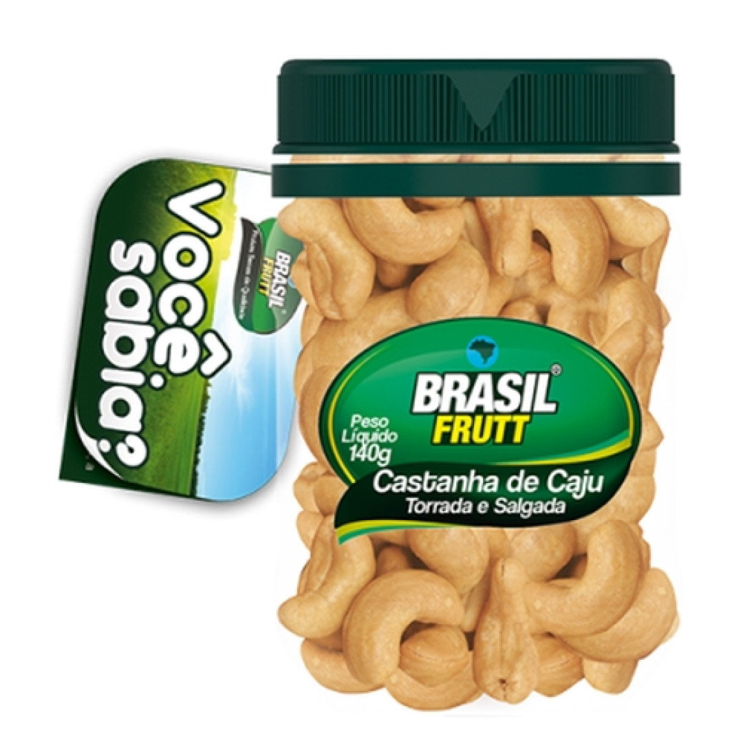 Detalhes do produto Castanha Caju Pt 140Gr Brasil Frutt Torrado.com Sal