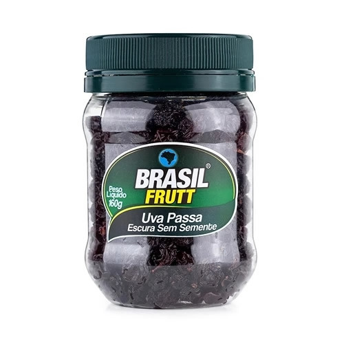 Detalhes do produto Uva Passa 160Gr Brasil Frutt Preta