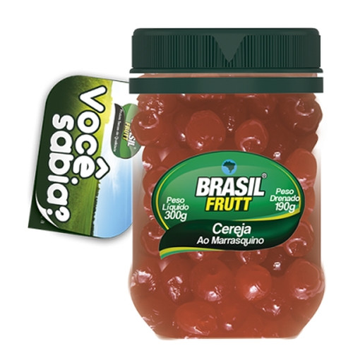 Detalhes do produto Cereja Calda Pt 300Gr Brasil Frutt .