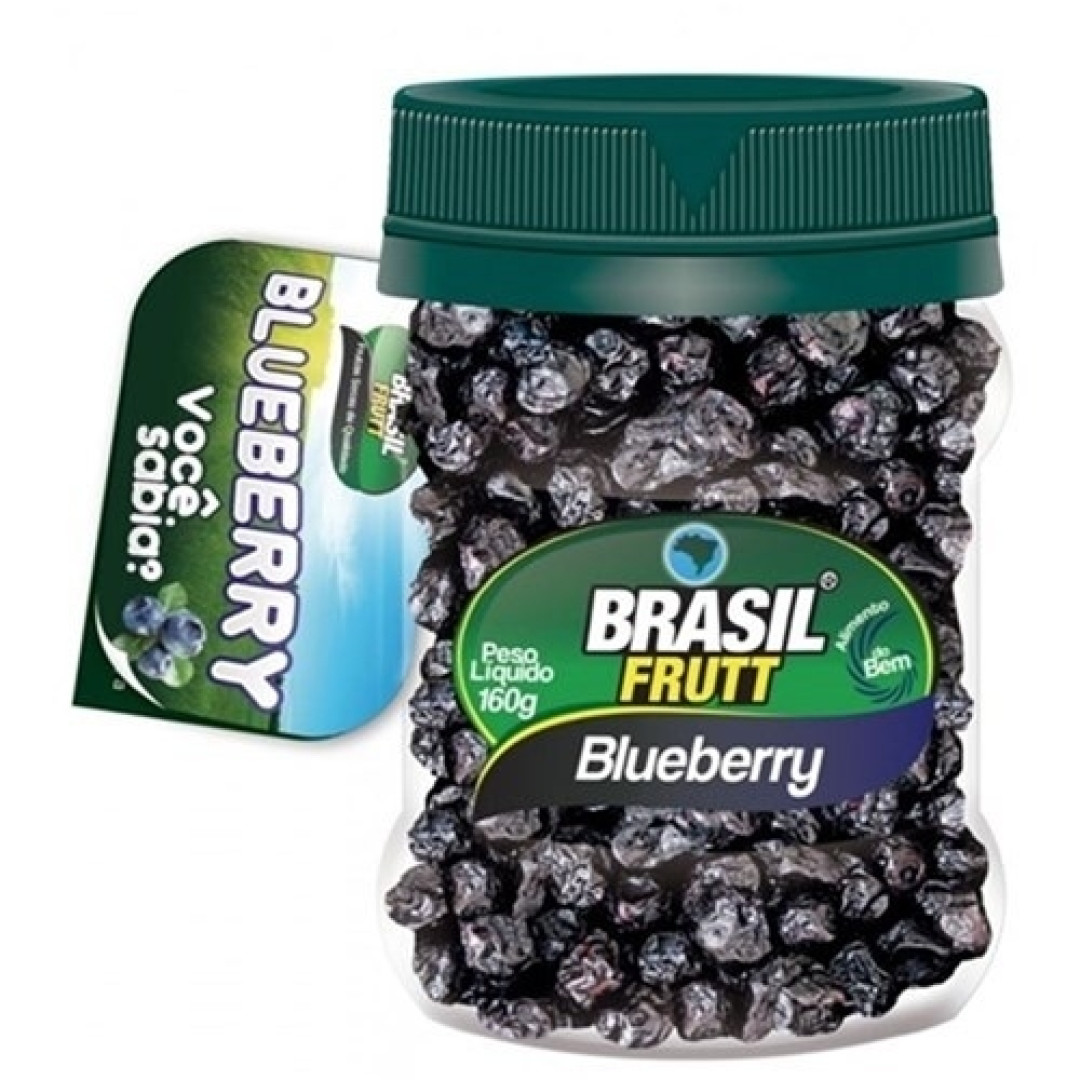 Detalhes do produto Blueberry Desidratado 160Gr Brasil Frutt Natural