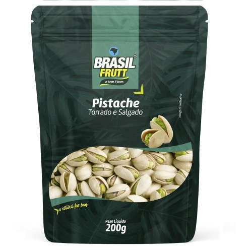 Detalhes do produto Pistache Pc 200Gr Brasil Frutt Torrado.com Sal
