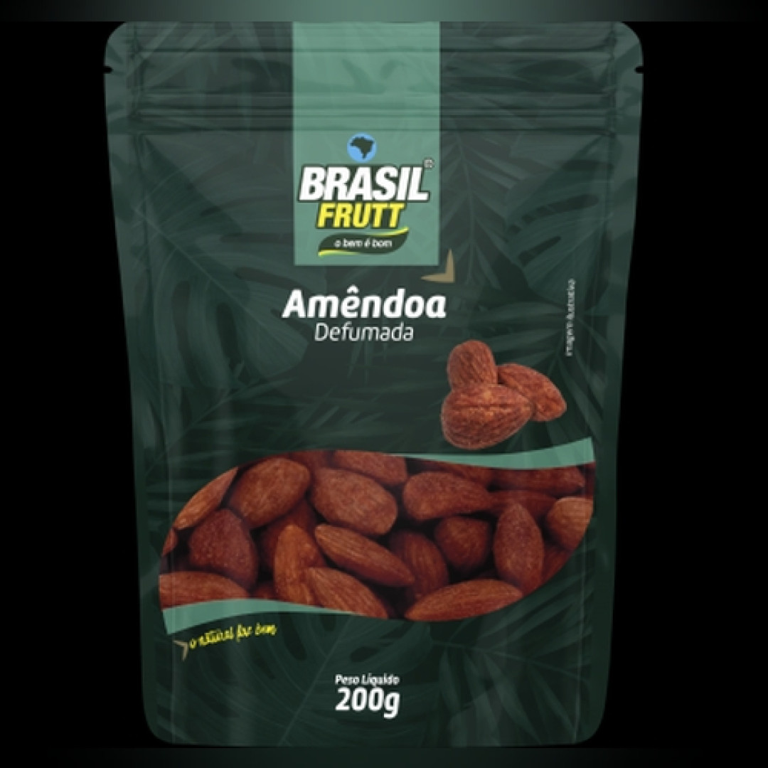 Detalhes do produto Amendoa Defumada 200Gr Brasil Frutt .