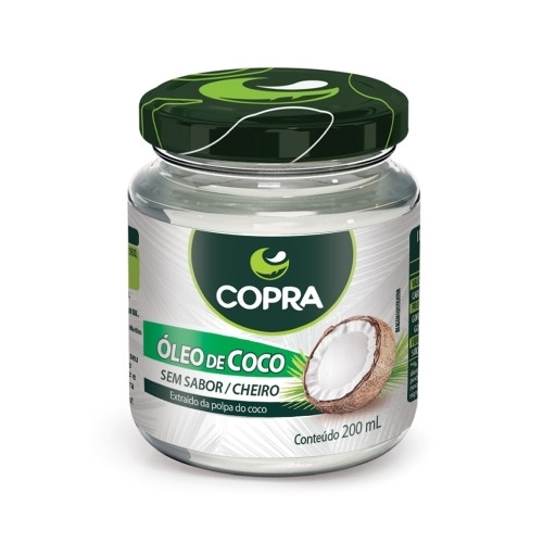 Detalhes do produto Oleo Coco Sem Sabor 200Ml Copra   .