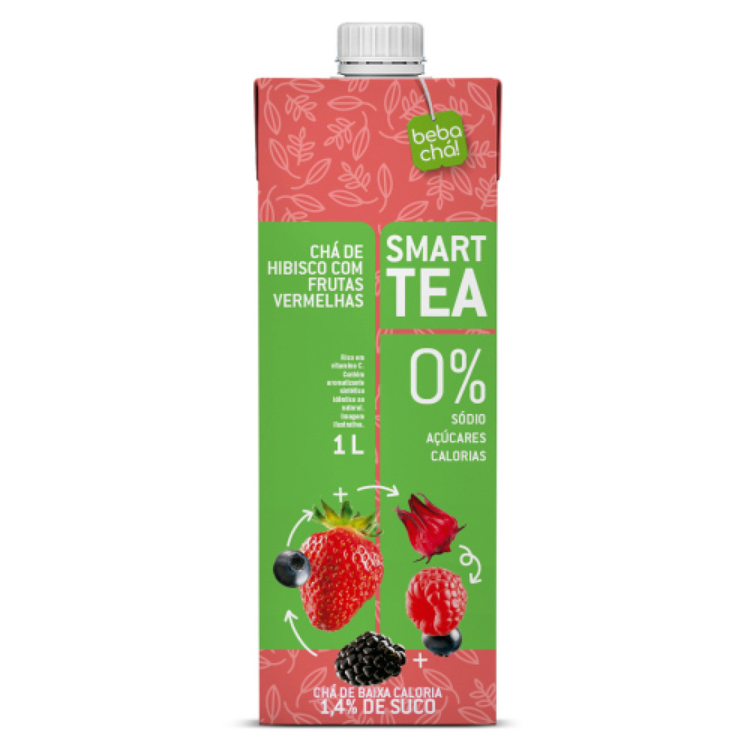 Detalhes do produto Cha Smart Tea 1Lt Tecpolpa Frutas Vermelha