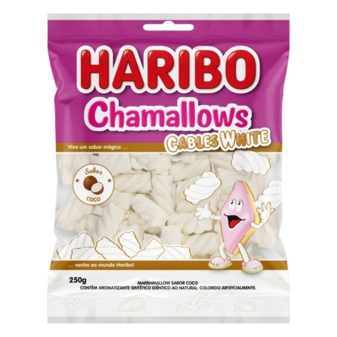Detalhes do produto Marshmallow Chamallows White 250Gr Harib Coco
