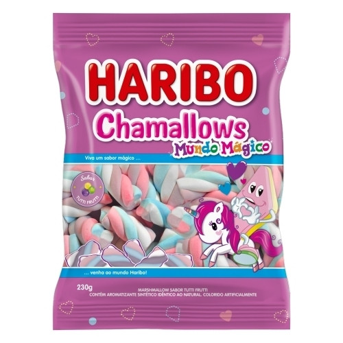 Detalhes do produto Marsh Chamallows Mundo Mag 220Gr Haribo Tutti Frutti