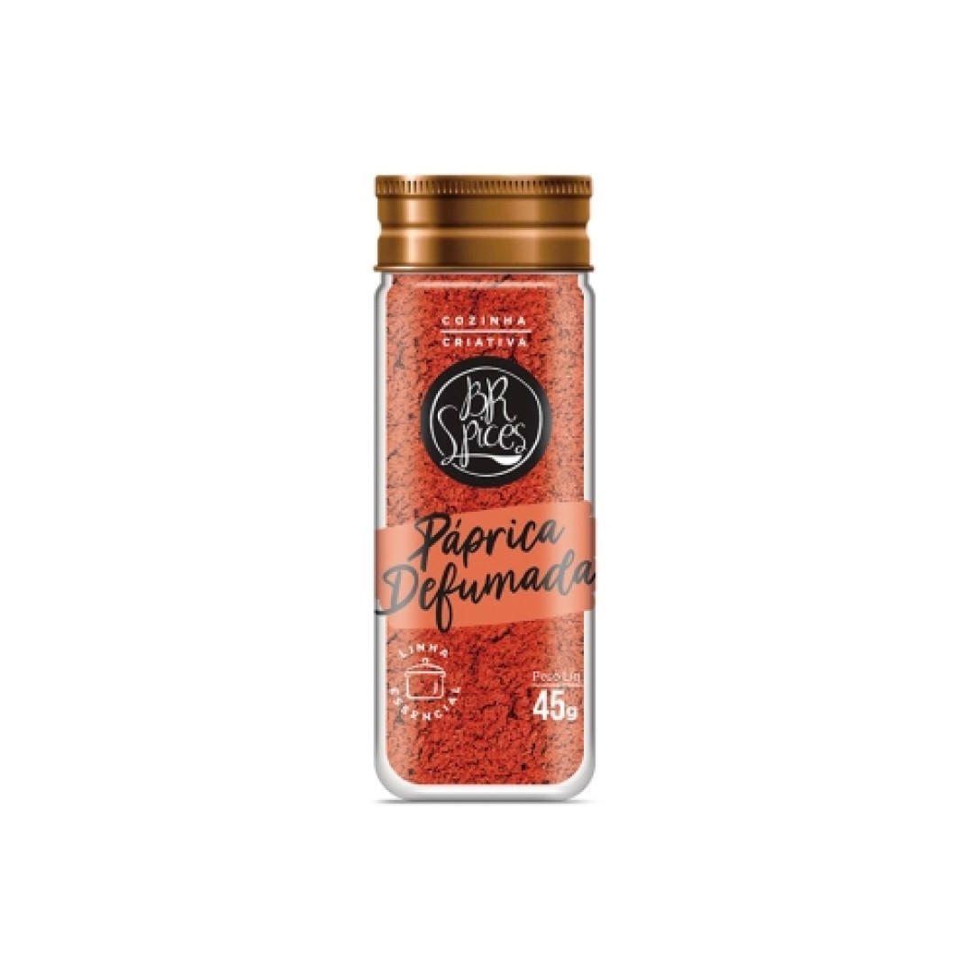 Detalhes do produto Tempero Paprica Defumada 45Gr Br Spices .