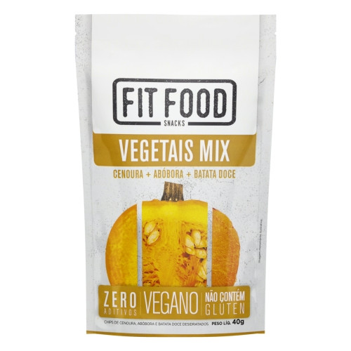 Detalhes do produto Chips Mix Vegetais 40Gr Fit Food .
