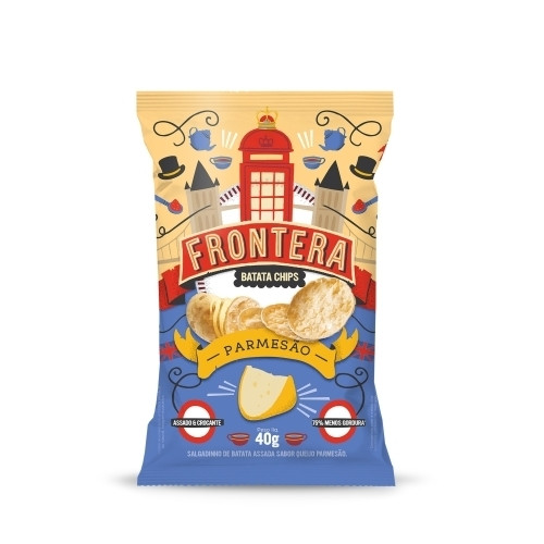 Detalhes do produto Batata Chips 40Gr Frontera  Parmesao