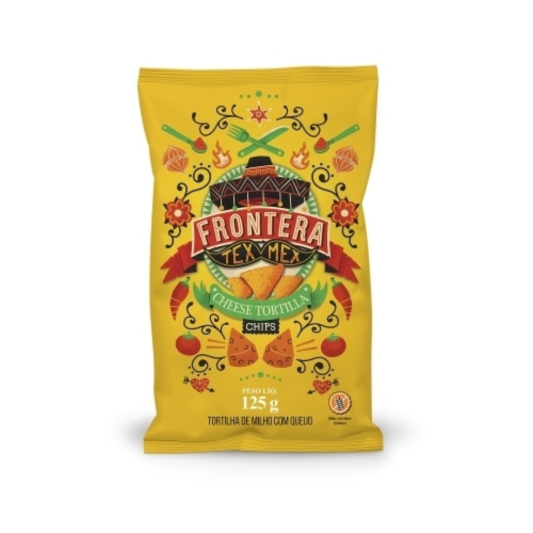 Detalhes do produto Tortilla Chips 125Gr Frontera Queijo