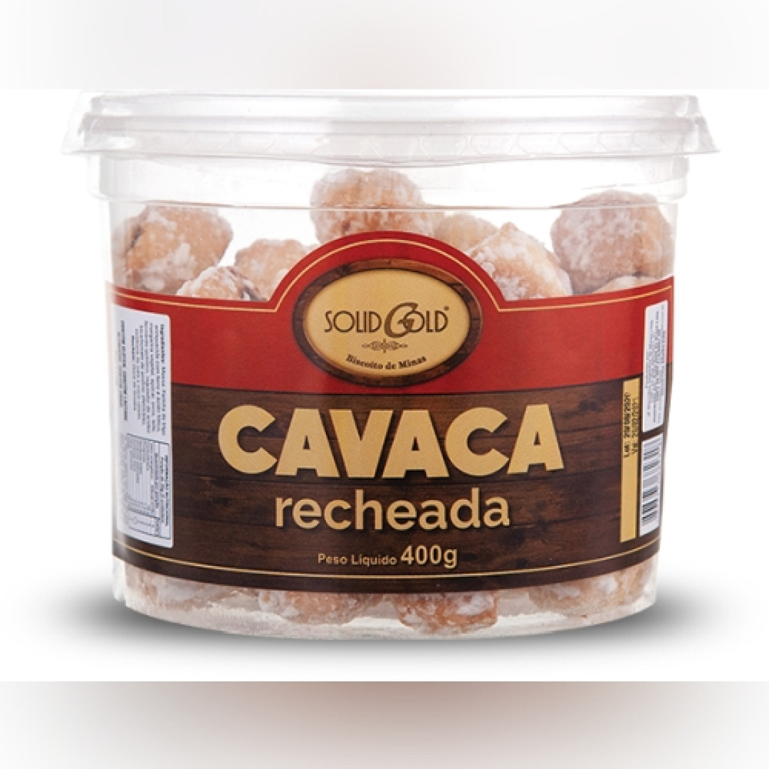 Detalhes do produto Bisc Rech Cavaca 400Gr Solid Gold Goiabada