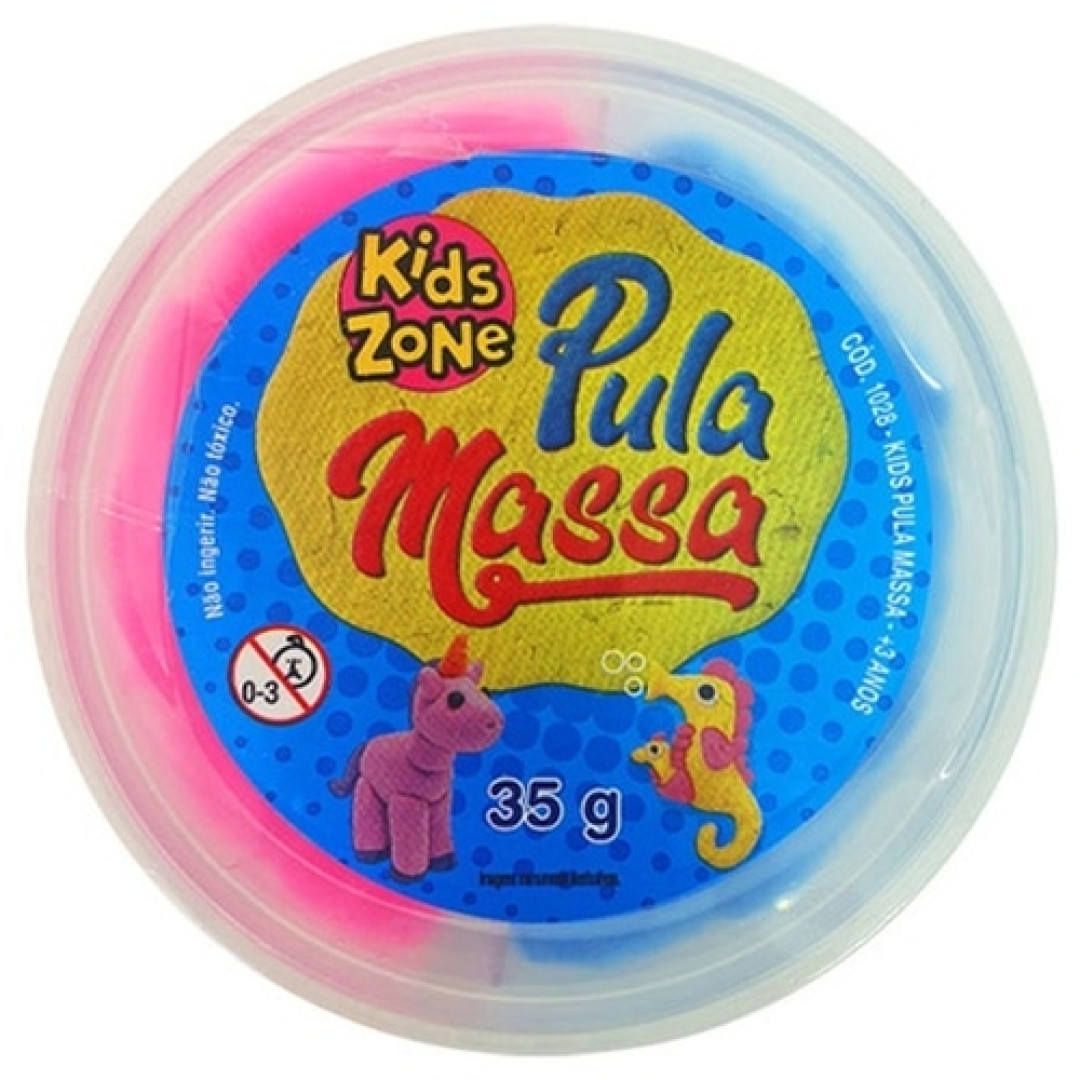 Detalhes do produto Massa Modelar Pula Massa 35Gr Kids Zone .