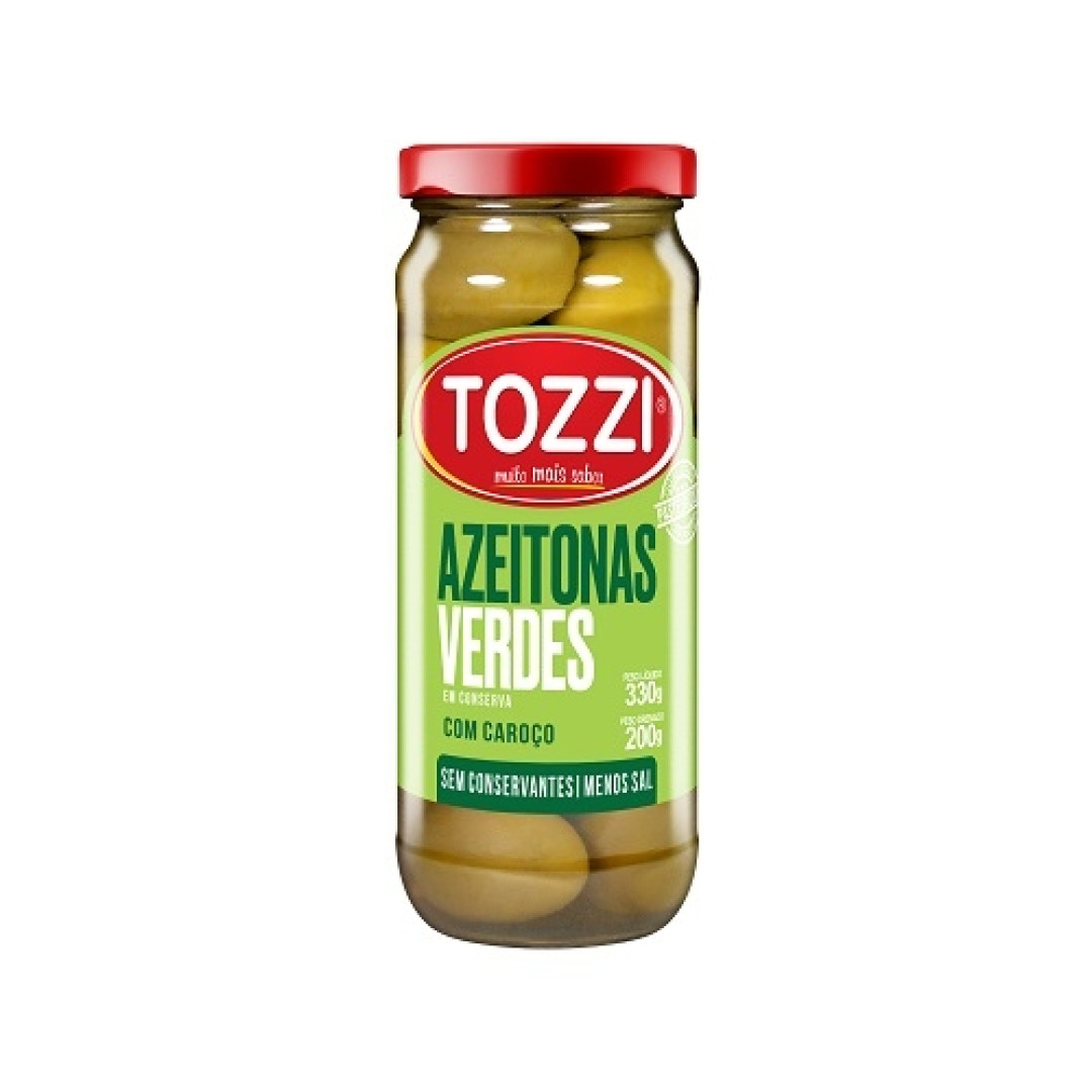 Detalhes do produto Azeitonas C Caroco 200Gr Tozzi Verde