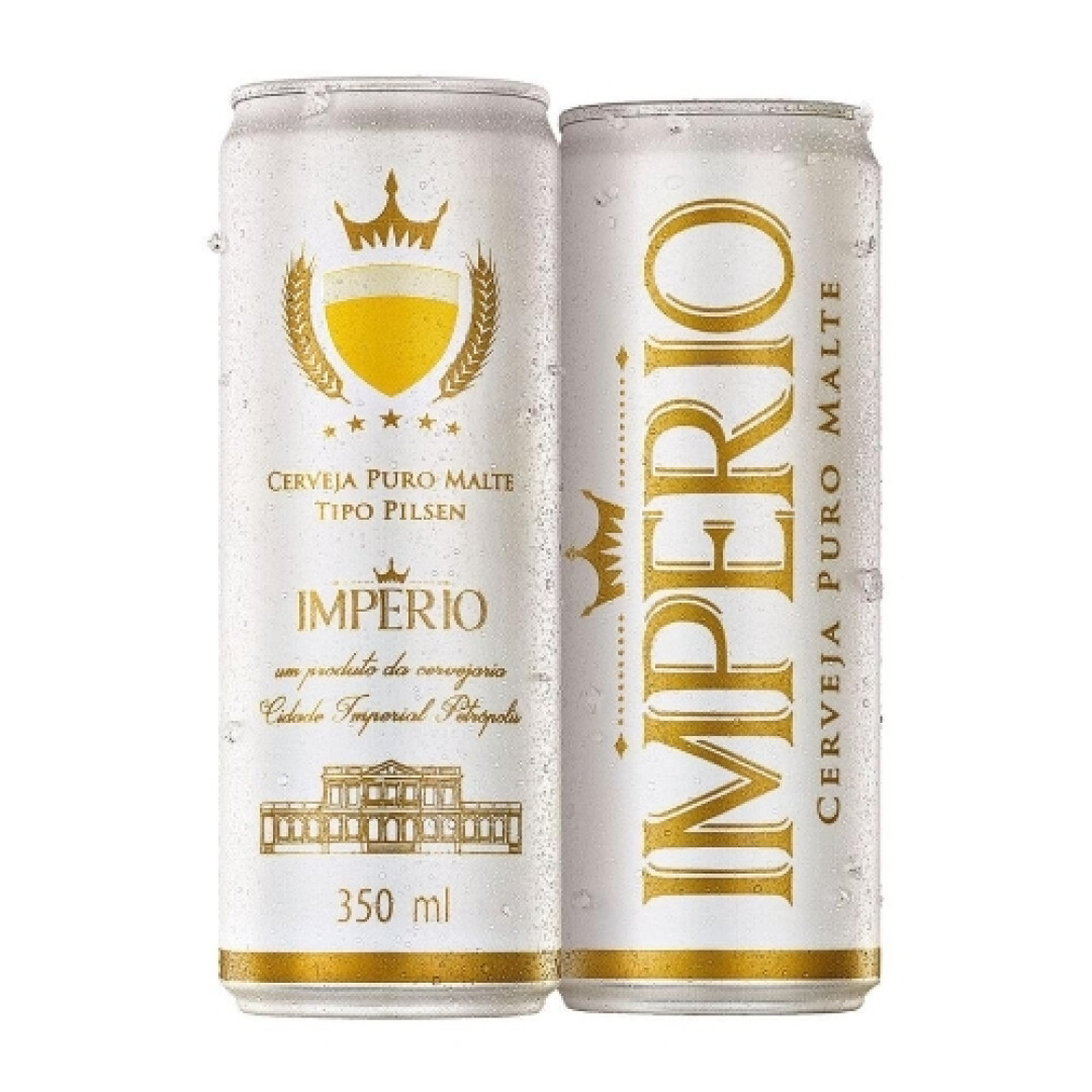 Detalhes do produto Cerveja Puro Malte Lt 350Ml Imperio .