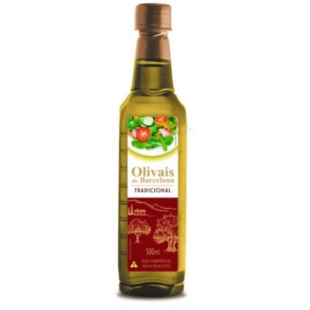 Detalhes do produto Oleo Composto Barcelona 500Ml Brasfoods Soja.oliva