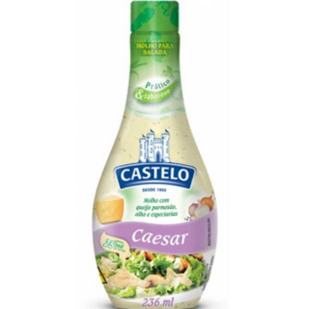 Detalhes do produto Molho Salada 236Ml Castelo Caesar
