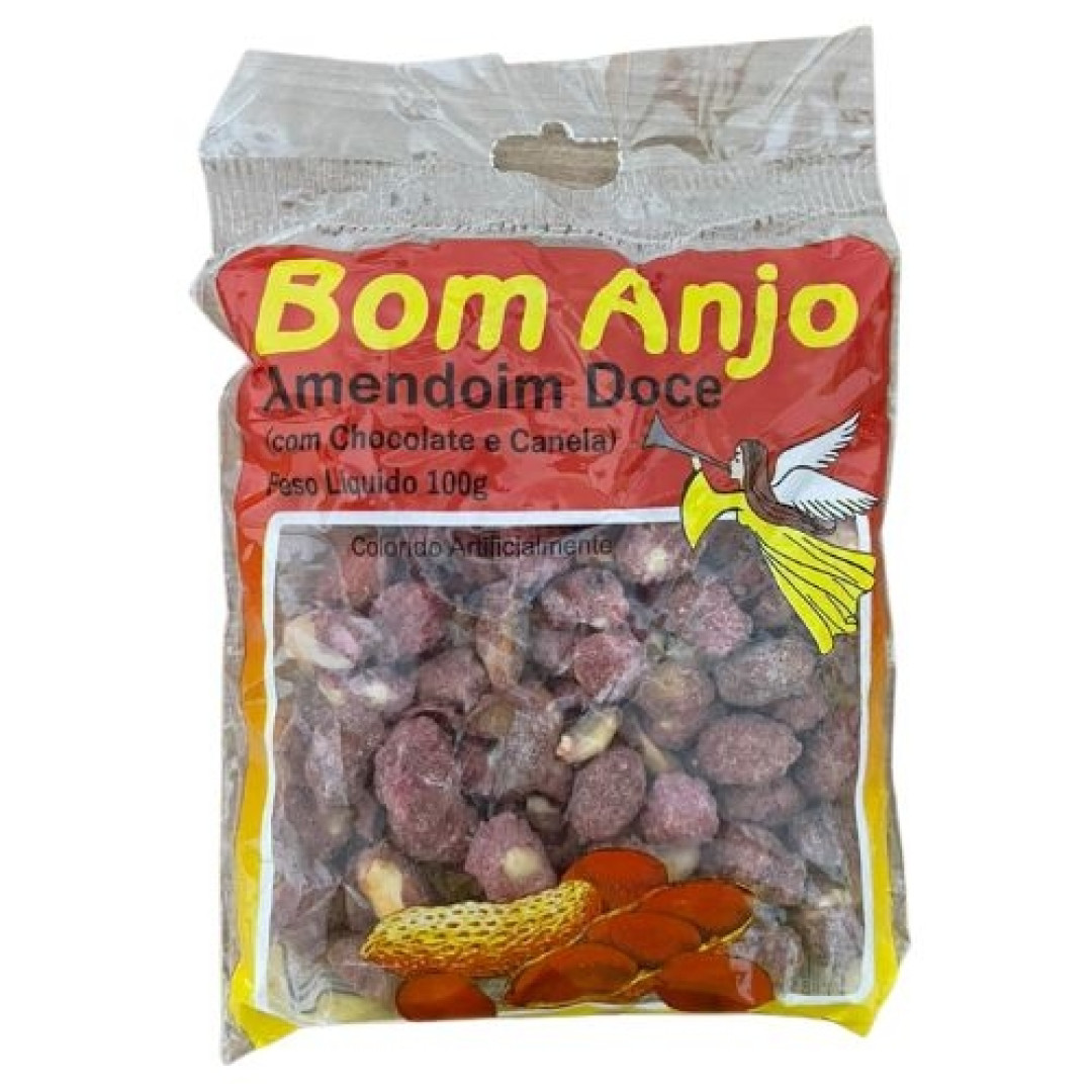 Detalhes do produto Amendoim Praline Pc 100Gr Bom Anjo Doce