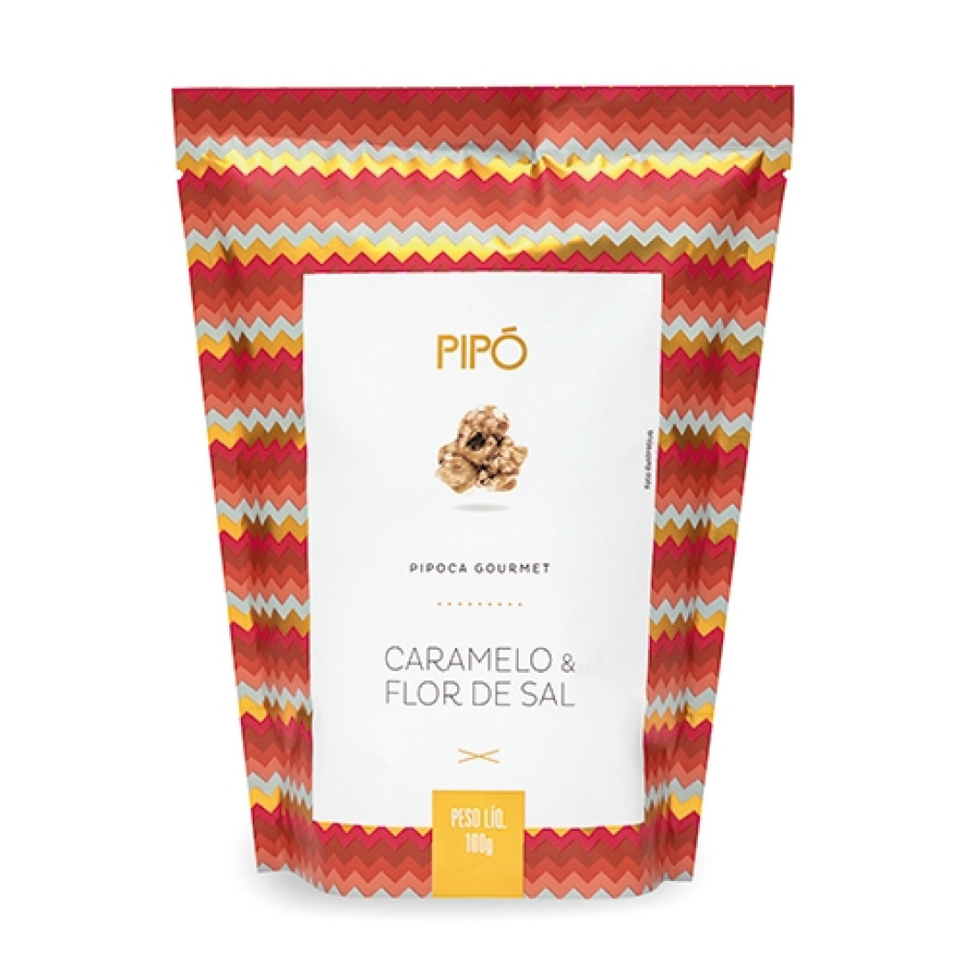 Detalhes do produto Pipoca Doce Gourmet 100Gr Pipo Caramel.salt