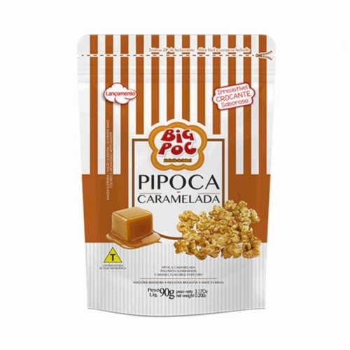 Detalhes do produto Pipoca Pc 90Gr Big Poc Caramelo