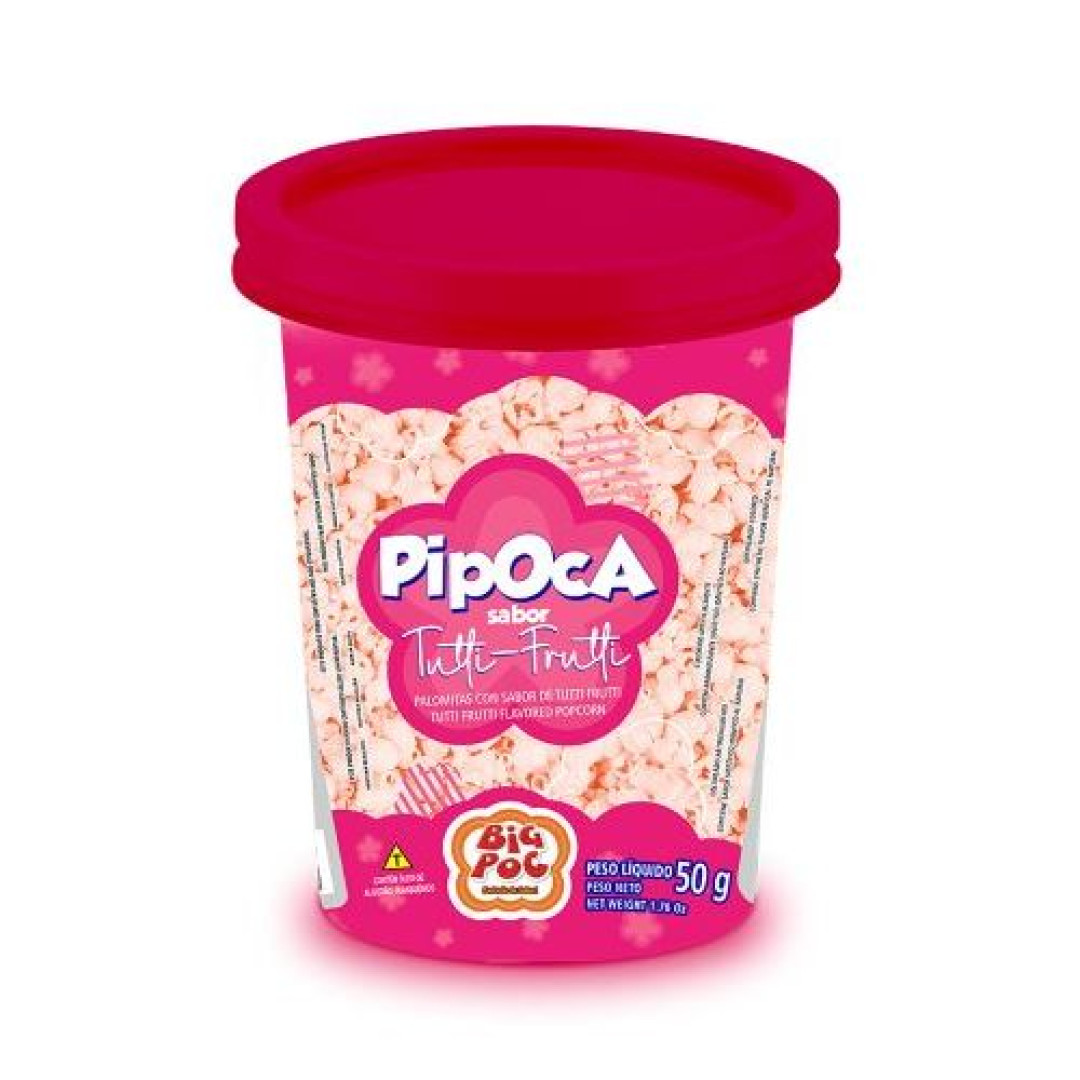Detalhes do produto Pipoca 50Gr Big Poc Tutti Frutti