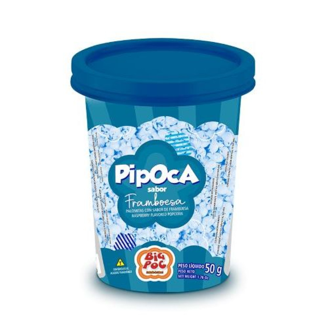 Detalhes do produto Pipoca 50Gr Big Poc Framboesa