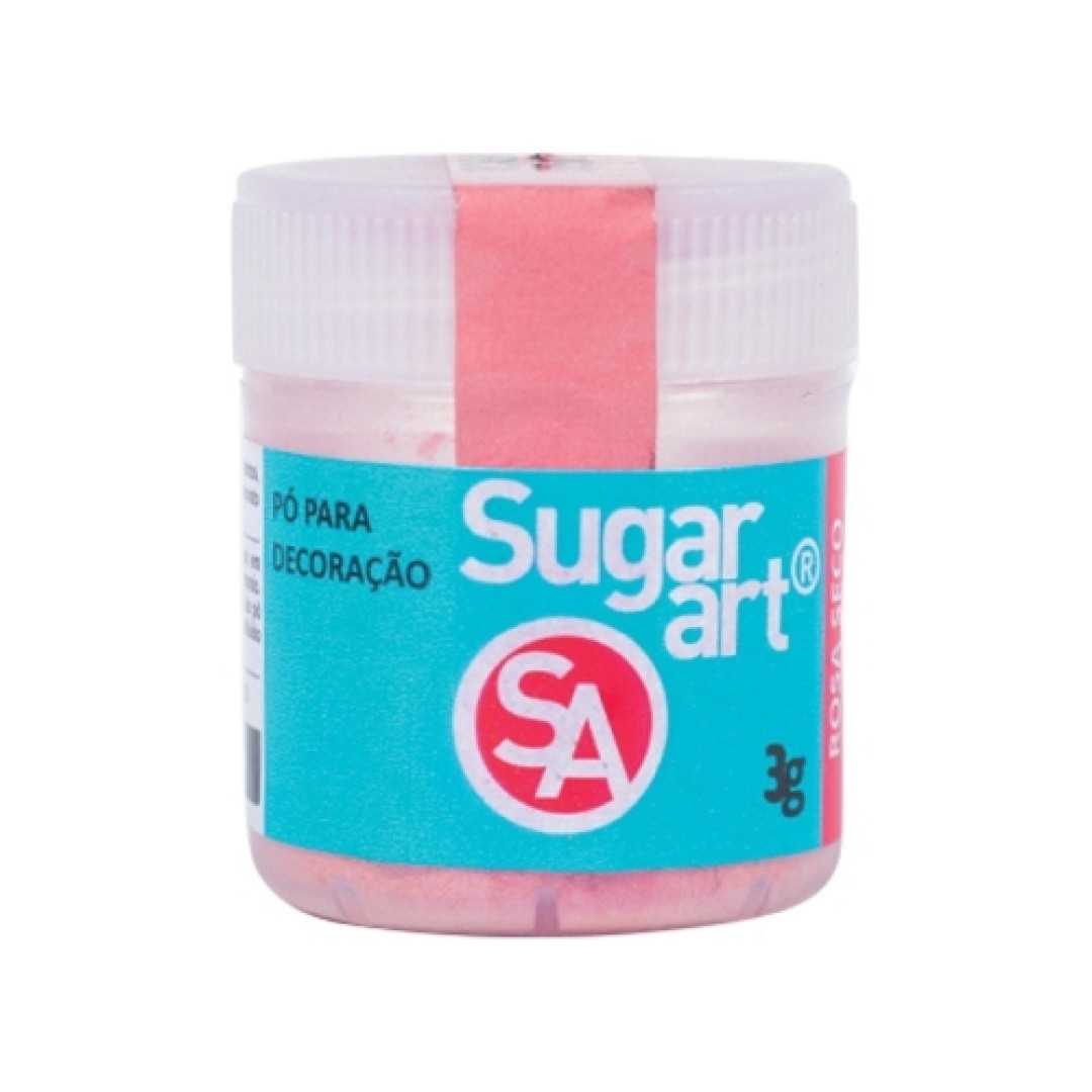 Detalhes do produto X Po P/decoracao 1Un 3Grs Sugar Art Rosa Seco