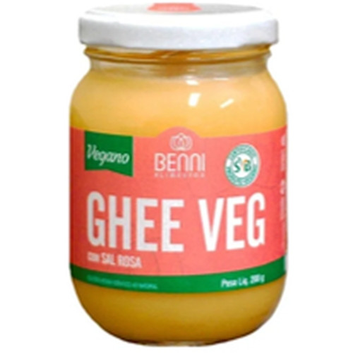 Detalhes do produto Manteiga Ghee Veg Benni 200Gr  Sal Rosa