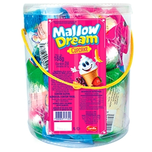 Detalhes do produto Marshmallow Mallowdream Cupcak Pt 24X7Gr Bauni.rech Mora