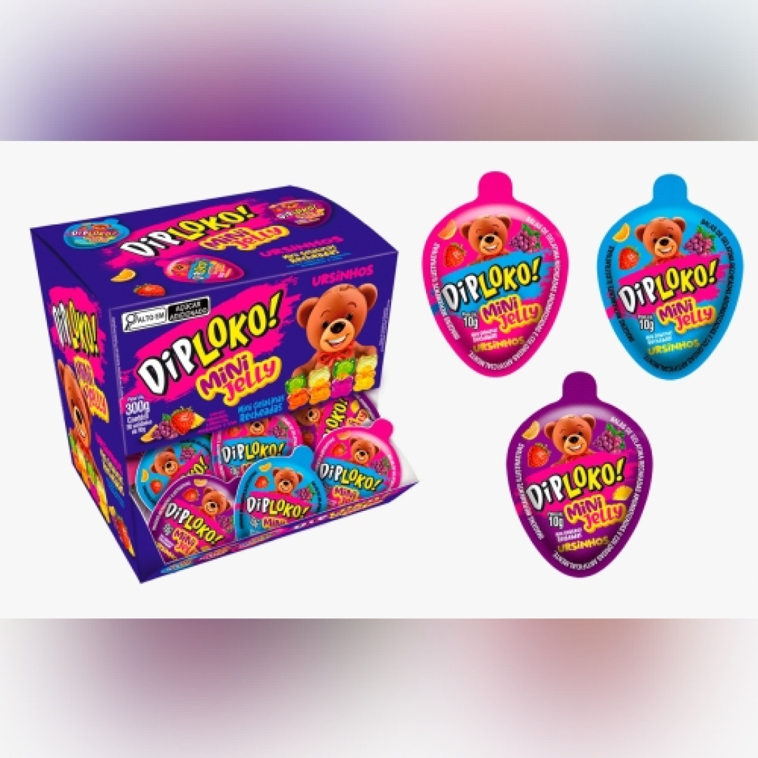 Detalhes do produto Mini Jelly Ursinho Recheio 30X10Gr Danil Frutas