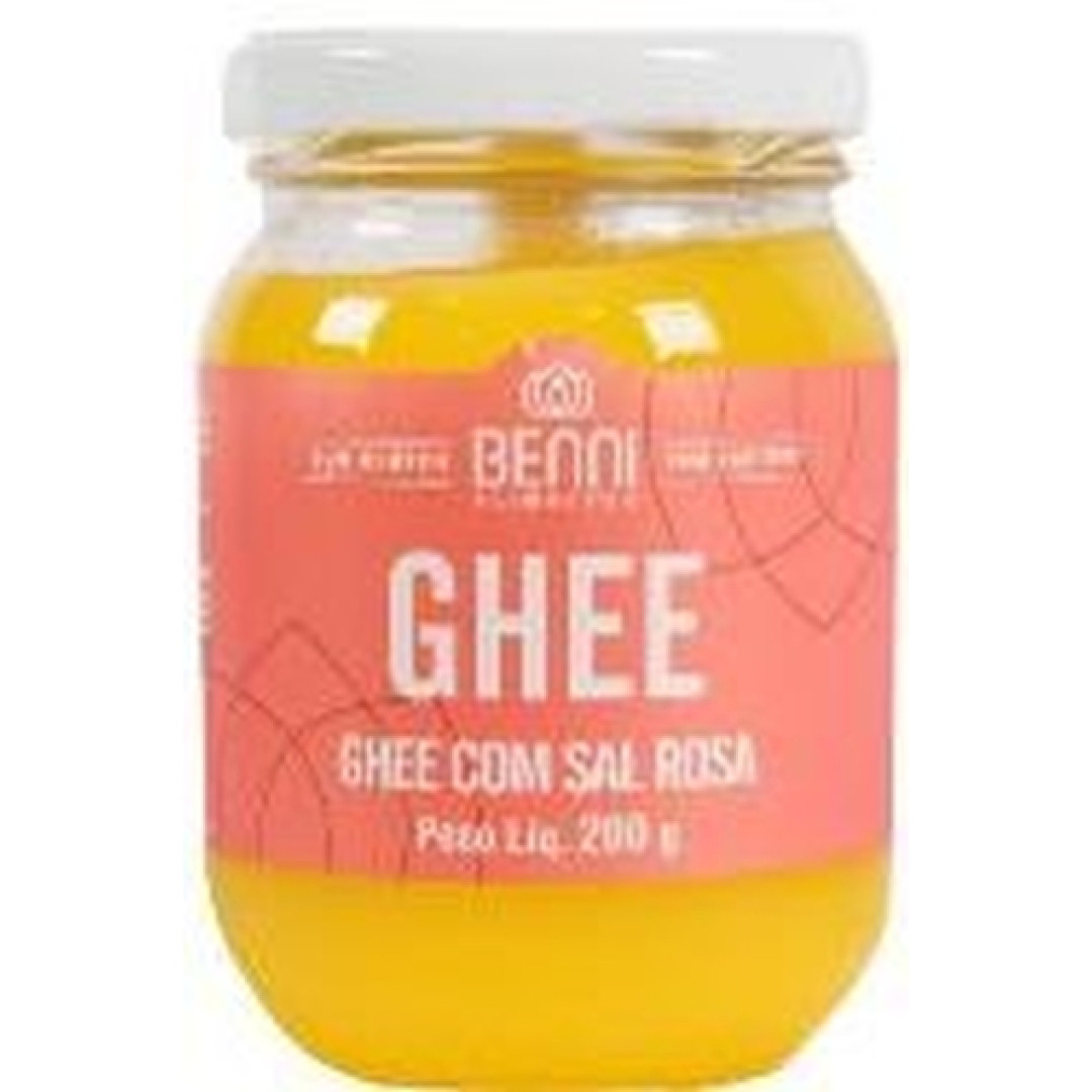 Detalhes do produto Manteiga Ghee Benni 200Gr  Sal Rosa