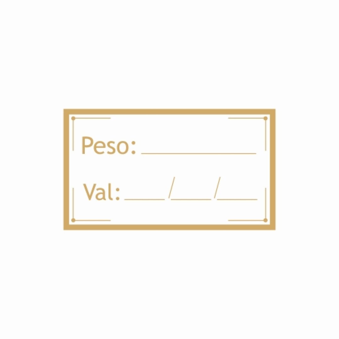 Detalhes do produto X Etiqueta Peso/val Pc100Un Packpel .