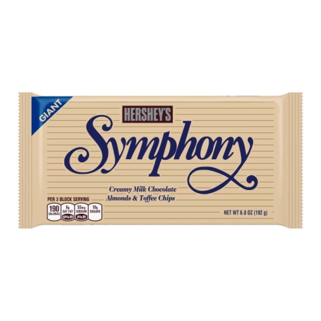 Detalhes do produto Choc Symphony 192Gr Hersheys Amendoa.caramel